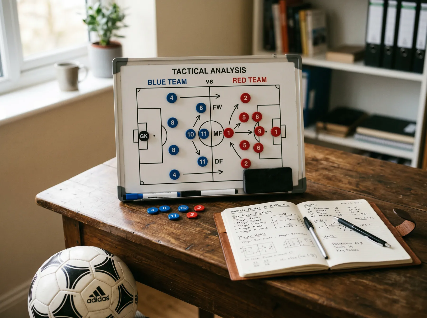 Terrain de football avec éléments stratégiques pour les paris sur le Mondial 2026